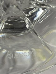 3 Lenox Crystal Debut Iced Tea Glases 7 3/4″