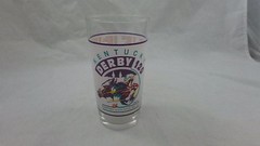 Vintage Kentucky Derby 120 Running Collectors 12 oz Glass Tumbler