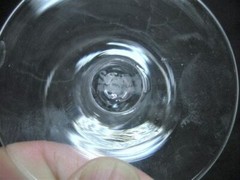 Stuart Crystal Air Twist Champagne Wine Sherbet Glass Signed Mint 6oz Iona Ariel