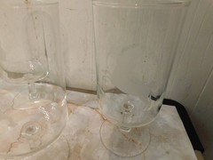 Zodiac Astrology Sign Pedestal Goblets Taurus Aries Libra Scorpio & More 8pc set