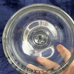 Tuesday’s Clear Glass Goblet Chalice Barware Restaurant Promo Stemmed Beer Cup