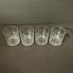 Anchor Hocking Tartan (Manchester) Set of 4 – Rocks Lowball Glasses – 10 1/2 oz.