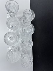 Mikasa Fashioned Glasses Vintage 3×1.5 Set of 8 Clear Crystal