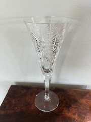 Waterford Crystal Fluted Champagne Millennium Series «HAPPINESS» 9-1/4″ Tall