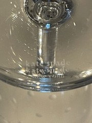 Lenox kate spade new york Larabee Dot Platinum Wine Glass