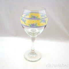 Pfaltzgraff SUMMER BREEZE 10 oz Wine Goblet(s) 7 3/4″ x 2 3/4″