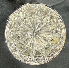 Zajecar 24% Lead Crystal Highball Glasses Set Of 4~Yugoslavia~8 Ozs