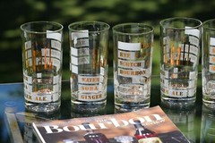 Vintage Cocktail Highball Glasses Set of 7, Whiskey – Bourbon Glasses 1950’s