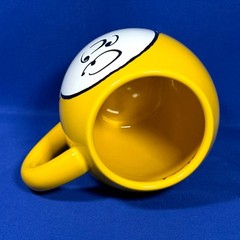 CHARLIE BROWN Ceramic Mug GOOD GRIEF! BioWorld PEANUTS Yellow 20oz. EXC COND
