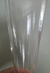 Vintage Esprit Crystal Pilsner Beer Glasses Flutes 8.25″ Signed Set of 4