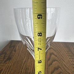 Set of 2 Lenox X KATE SPADE New York Crystal HARRISON Wine Glasses DISCONTINUED