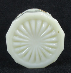 Northwood Custard Glass Tumbler-Chrysanthemum Spig Pattern-1890’s