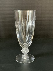 3 Vintage Tiffin Franciscan MIRAGE Iced Tea Goblets Cut Thumbprint 1960-1967