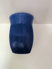 Nice! 4 Hazel Atlas Fine Ribbed Tumblers Blue,Green,Red,Yellow FREE SHIPPING!