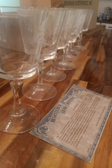 american heritage industries crystal glassware (set of 2)