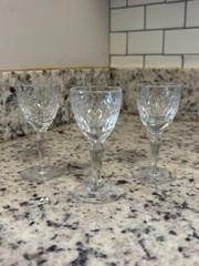 Royal Brierly Coventry Cordial/Aperitif Glasses, Set of 3