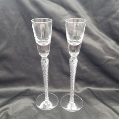 Bohemia Crystal Crystalex Boc270 Air Twist Aperitif/Cordial Glasses-Set of 2