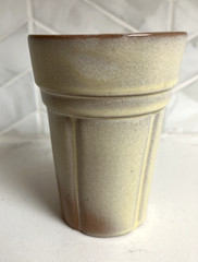 1 Frankoma Pottery Wagon Wheel Glass Tumbler 94L
