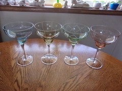 Margarita Etched Laura Glass Allegro Etched 12 Oz – Set of 4