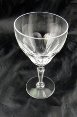 Signed Val St. Lambert Riviera Crystal Wine Water Glass 7″ Multiple Available