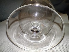 Vintage Queen Lace African Sufari Copper Wheel Etched LION Brandy Snifter RW