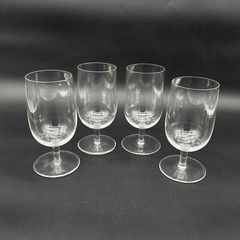 Sherry White Wine 6″ Glasses Round Stem Brandy- Set Of 4