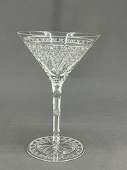 Rare Baccarat Crystal ETAMPES 6 1/4″ Champagne Tall Sherbet Glass: Rough Spot