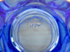 Fostoria Argus Blue Flat Juice Glass Henry Ford Museum Set of 3