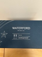 Waterford US 250 Champagne Flute Set of 2: New in Box