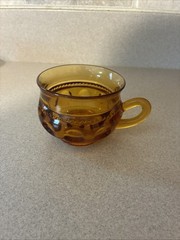 Indiana Glass Co Kings Crown Thumbprint Cup.