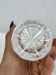 2 VINTAGE WATERFORD CRYSTAL LISMORE HIGHBALL 12oz TUMBLER GLASSES 5 5/8″