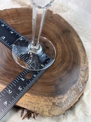 VTG Rogaska GALLIA Water Goblet 26% Lead Crystal Hand Crafted Yugoslavia 9 Ounce