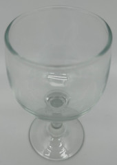 Water Goblet~Lot of 6~Clear Thick Glass