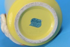 Relpo Dog Tumbler Toothbrush Holder Retro Japan Pup Vintage Ceramic Bathroom