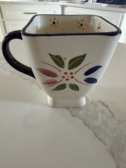 MUG Temptations By Tara Pink blue Gr Floral Lg Sq -7 Avail PRICE FOR EA SeeNote