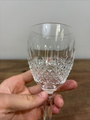 Waterford Crystal Colleen Tall Stem 6.5” Claret Wine Glass – Set of 2 Excellent