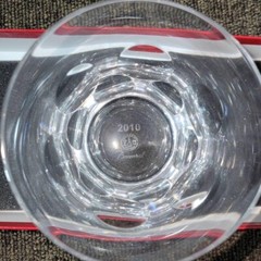 Baccarat Glass Cup 2010 Japan Limited Edition M0040 Tumbler Beluga JAPAN NEW
