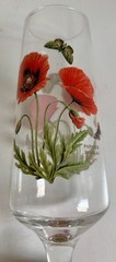 4 Botanic Garden Flowers Portmeirion 12 Oz Glassware Champagne Cocktail Glasses