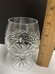 Galway Crystal Blarney Brandy Glass Snifter 4.875’’.