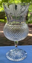 Edinburgh Crystal THISTLE 6 1/2″ Water Goblet Glass, Scotland