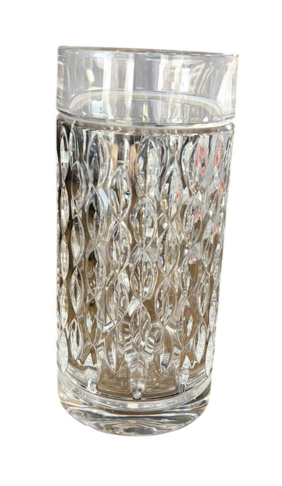 Vintage Ralph Lauren Aston Highball Glass Tumbler Heavy Crystal Barware