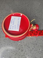 Italian Wine Caddy & Matching Cork From Florence Italy Red Vino Beautiful New