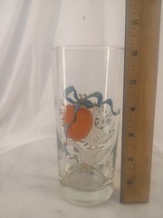 Vintage Marmalade Iced Tea Glass Tumbler International Geese 6.25”