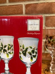 Canterbury Goblets Holiday Elegance 4 in set