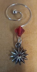 WATERFORD CRYSTAL SNOWFLAKE WISHES «JOY» RUBY CASED FLUTE, 2011 LIMITED ED NIB