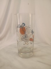 Vintage Marmalade Iced Tea Glass Tumbler International Geese 6.25”
