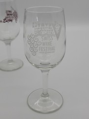 3 Swiss Wine Festival Vevay, Indiana Wine Glasses Switzerland County Indiana