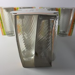 Vtg Luminarc Boxed Hi-ball Glasses Tumblers x 12 Made In France 33cl