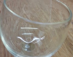 Vintage MCM Cordial Glasses Set Of 2 Beehive Stem Ribbed Clear 4″ H 1.75″ D