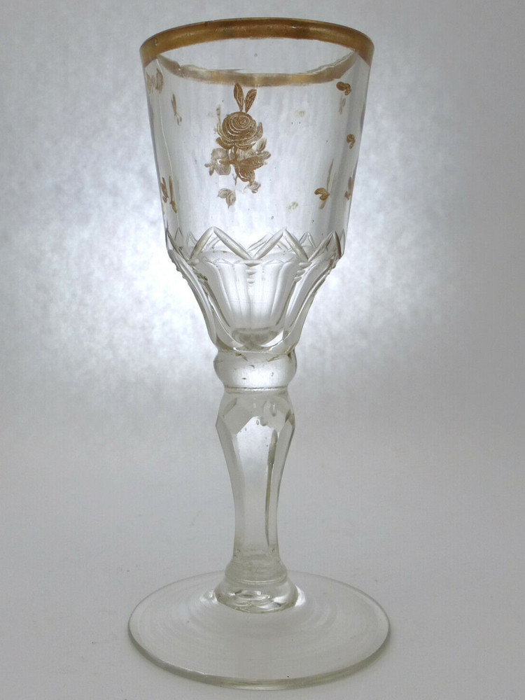 Glass with Gold Trim Russia 18th Century